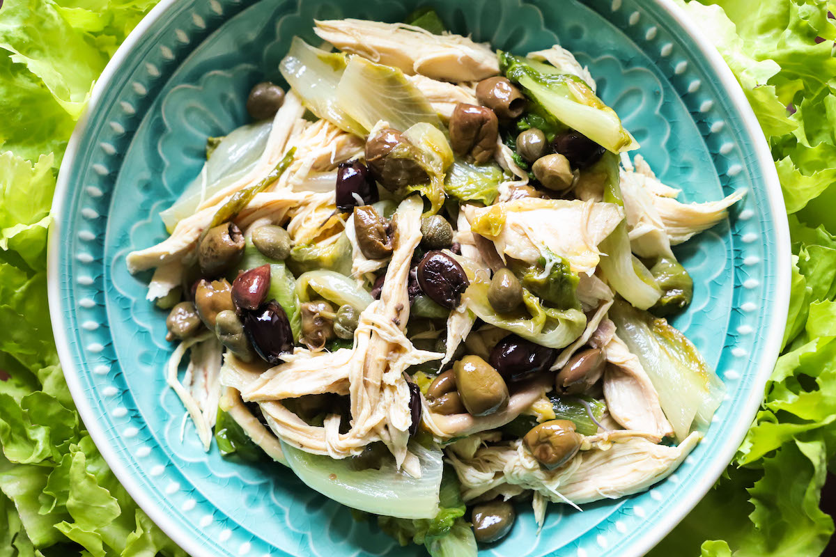 insalata di cappone e scarola