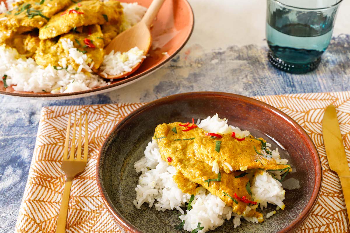 petto di pollo al curry