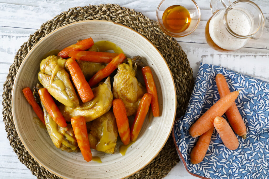 ricetta faraona alla birra