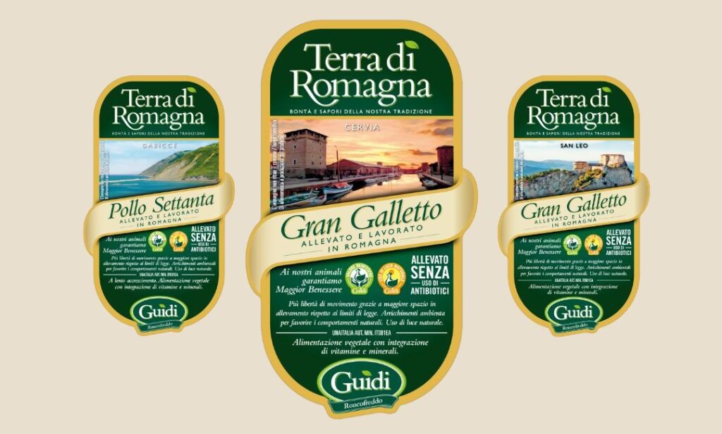 Etichetta Guidi - Terra di Romagna