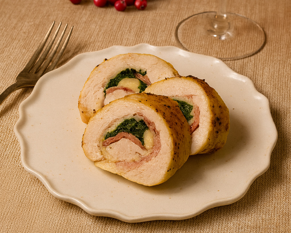 Il cappone arrosto è una classica ricetta di Natale in casa Guidi